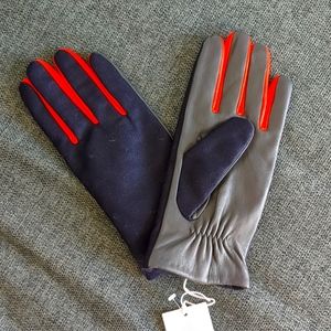 NWT Leather and wool COS gloves